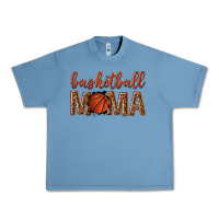 Pebble Blue basketball mama Urban Heavy Tee - texasbilliewilder