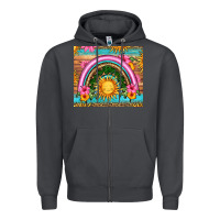 Smoke summer rainbow Zipper Hoodie - HRA Design Shop