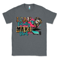 Charcoal Heather i can totally make that Classic Tee - Zillion Design Studio