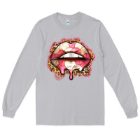 Moon Dust volleyball lips Long Sleeve Tee - Zillion Design Studio