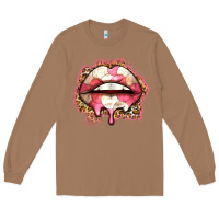 Toasted Coconut volleyball lips Long Sleeve Tee - Zillion Design Studio