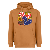 Meerkat america heart and sunflower Heavyweight Hoodie - Artiststas