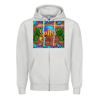 Dove Grey salty beach Zipper Hoodie - HRA Design Shop