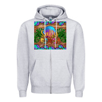 Heather Grey salty beach Zipper Hoodie - HRA Design Shop