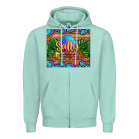 Seafoam salty beach Zipper Hoodie - HRA Design Shop