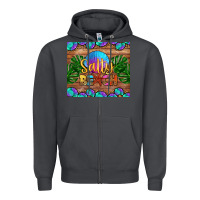 Smoke salty beach Zipper Hoodie - HRA Design Shop