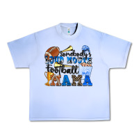 Grape Ice somebody's loud mouth football mama Urban Heavy Tee - Zillion Design Studio