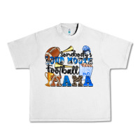 Lunar Rock somebody's loud mouth football mama Urban Heavy Tee - Zillion Design Studio