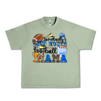 Somebody's Loud Mouth Football Mama Urban Heavy Tee | Teevron