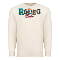 Sandshell rodeo babe turquoise serape cowhide leopard Premium Sweatshirt - Artiststas