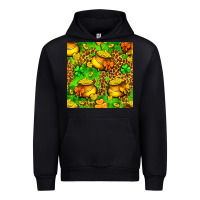 Black St. Patrick's pot of gold seamless pattern Urban Hoodie - BundleAndBundleShop