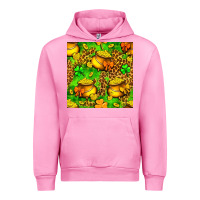Fuchsia Pink St. Patrick's pot of gold seamless pattern Urban Hoodie - BundleAndBundleShop