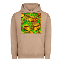 Pigment Burro St. Patrick's pot of gold seamless pattern Urban Hoodie - BundleAndBundleShop