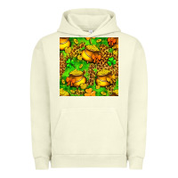 Pigment Pistachio St. Patrick's pot of gold seamless pattern Urban Hoodie - BundleAndBundleShop
