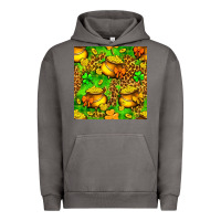 Pigment Tornado St. Patrick's pot of gold seamless pattern Urban Hoodie - BundleAndBundleShop