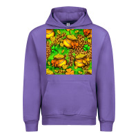 Tulip St. Patrick's pot of gold seamless pattern Urban Hoodie - BundleAndBundleShop