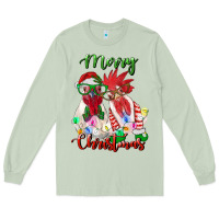 Matcha christmas roosters Long Sleeve Tee - RanaPortraitStore