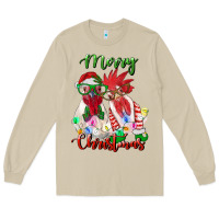 Mushroom christmas roosters Long Sleeve Tee - RanaPortraitStore