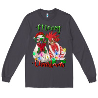 Smoke christmas roosters Long Sleeve Tee - RanaPortraitStore