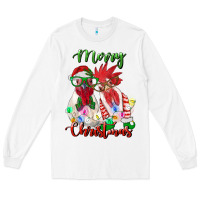 White christmas roosters Long Sleeve Tee - RanaPortraitStore