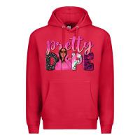 Cardinal pretty dope afro woman Premium Hoodie - NancyCooperArtShop