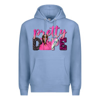 Colony Blue pretty dope afro woman Premium Hoodie - NancyCooperArtShop