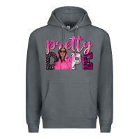 Rock pretty dope afro woman Premium Hoodie - NancyCooperArtShop
