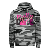 Slate Camo pretty dope afro woman Premium Hoodie - NancyCooperArtShop