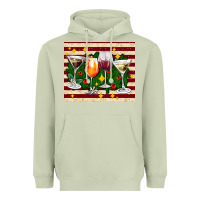 Matcha Christmas cocktail Heavyweight Hoodie - AdoDesignShop