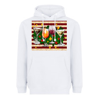 White Christmas cocktail Heavyweight Hoodie - AdoDesignShop