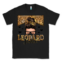 Black leopard junkie messy bun Classic Tee - Zillion Design Studio