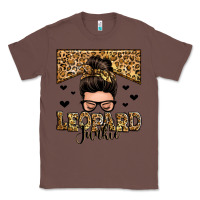 Chestnut leopard junkie messy bun Classic Tee - Zillion Design Studio