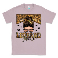 Lilac leopard junkie messy bun Classic Tee - Zillion Design Studio