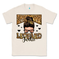 Leopard Junkie Messy Bun Classic Tee | Teevron