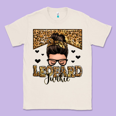 Leopard Junkie Messy Bun Classic Tee Designed By Zillion Design Studio