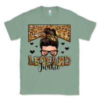Sage leopard junkie messy bun Classic Tee - Zillion Design Studio
