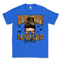 True Royal leopard junkie messy bun Classic Tee - Zillion Design Studio