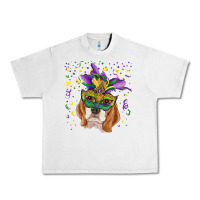 Mardi Gras  Mask Beagle Urban Heavy Tee | Teevron
