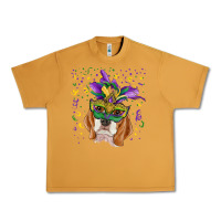 Peanut Butter mardi gras  mask beagle Urban Heavy Tee - RanaPortraitStore