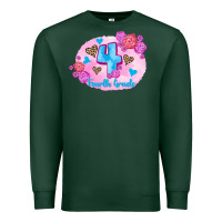 Back To School Flowers Fourth Grade 3200x2400 Premium Sweatshirt | Teevron