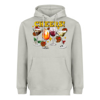 Moon Dust Cheers Christmas Coctail Heavyweight Hoodie - AdoDesignShop