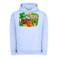 Pigment Grape Ice St. Patricks Day Coffee Cups Urban Hoodie - BundleAndBundleShop
