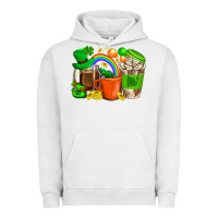 Pigment Lunar Rock St. Patricks Day Coffee Cups Urban Hoodie - BundleAndBundleShop