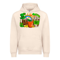 Sandshell St. Patricks Day Coffee Cups Urban Hoodie - BundleAndBundleShop