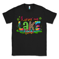 Black living on lake time Classic Tee - Zillion Design Studio