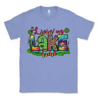 Colony Blue living on lake time Classic Tee - Zillion Design Studio