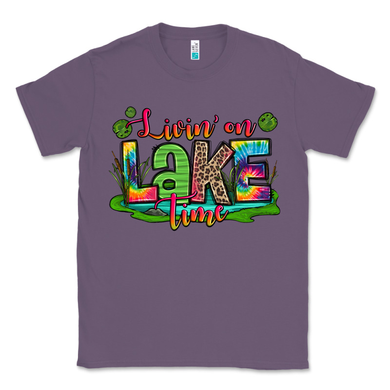 Living On Lake Time Classic Tee by Zillion Design Studio | Teevron
