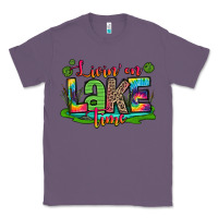 Lavender living on lake time Classic Tee - Zillion Design Studio