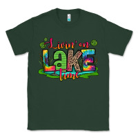 Sports Green living on lake time Classic Tee - Zillion Design Studio