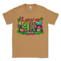 Toasted Coconut living on lake time Classic Tee - Zillion Design Studio